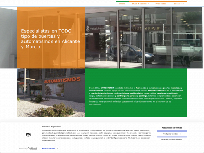 eurosystempuertas.com snapshot