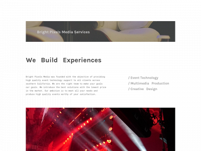 www.brightpixelsmedia.com snapshot