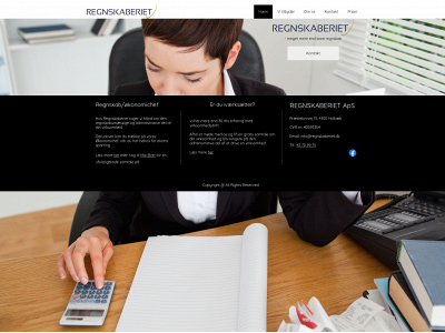 regnskaberiet.dk snapshot