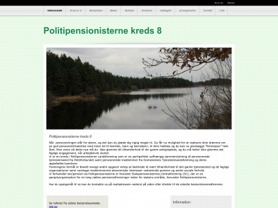 politipensionisternekreds8.dk snapshot