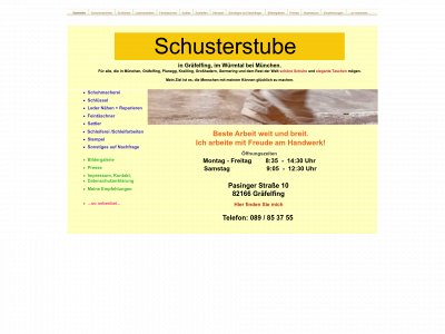 schusterstube.de snapshot
