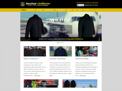 anchoruniform.com snapshot