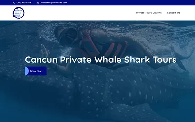 cancunprivatewhalesharktours.com snapshot