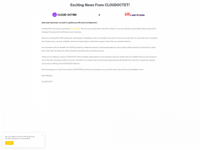 cloudoctet.com snapshot