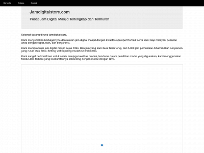 jamdigitalstore.com snapshot