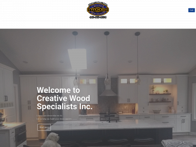 creativewoodspecialists.com snapshot