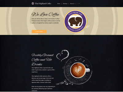 thaihighlandcoffee.com snapshot