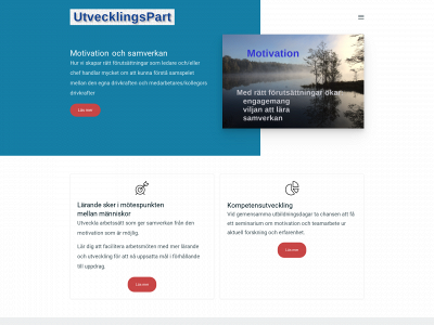 utvecklingspart.se snapshot
