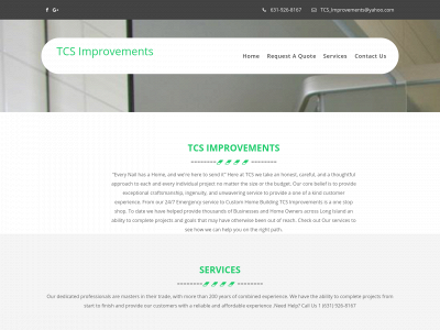 tcsimprovements.com snapshot