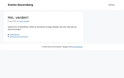 sveins-oscarsborg.no snapshot