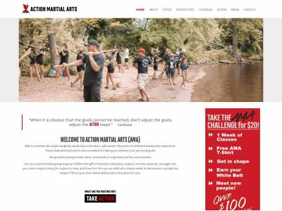 actionmartialarts.ca snapshot