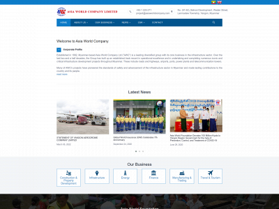 asiaworldcompany.com snapshot