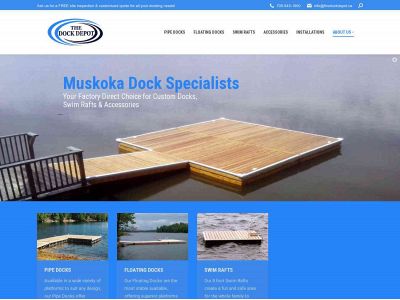 thedockdepot.ca snapshot