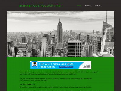 empire1040.com snapshot