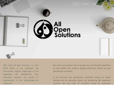www.allopensolutions.be snapshot
