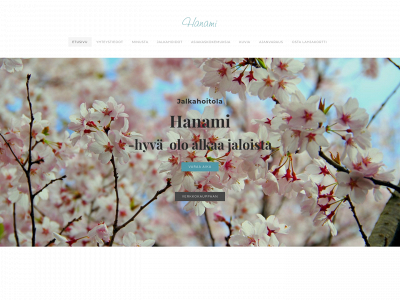 www.hoitolahanami.com snapshot