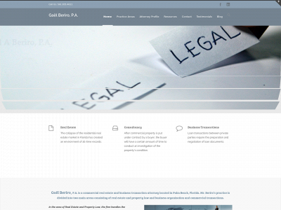 gaelberirolaw.com snapshot