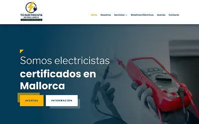 tuelectricistaenmallorca.com snapshot