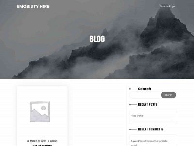 emobilityhire.com snapshot