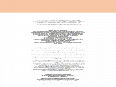 shiatsukracht.nu snapshot