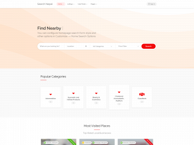 searchnepal.biz snapshot