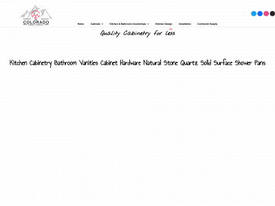 coloradocabinetcompany.com snapshot