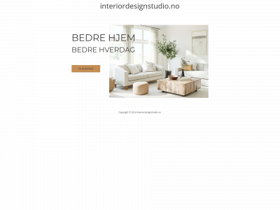 interiordesignstudio.no snapshot