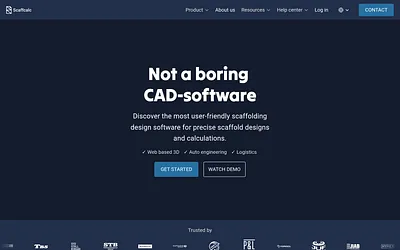 scaffcalc.com snapshot