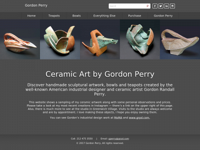 gordonperry.com snapshot