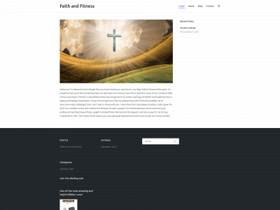 faithfitnessenthusiast.com snapshot