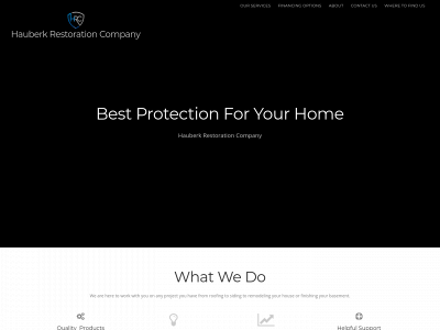 hauberkrestoration.com snapshot
