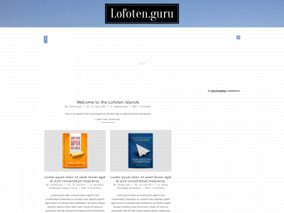 lofoten.guru snapshot