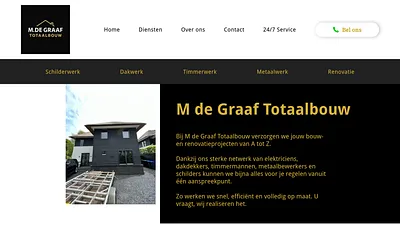 mdegraaftotaalbouw.nl snapshot