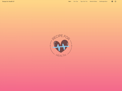 recipeforhealthuf.se snapshot