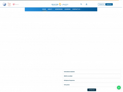 beacon.edu.bh snapshot