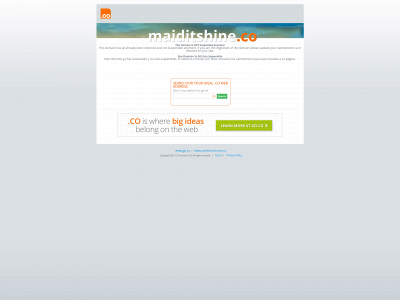 maiditshine.co snapshot