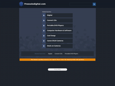 freesolodigital.com snapshot