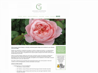 gilliangoodson.com snapshot