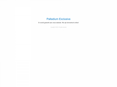 palladiumexclusief.nl snapshot