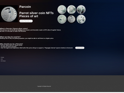 parcoin.one snapshot