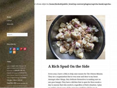 ducksdinner.com snapshot