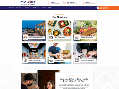 makomdelivery.com snapshot