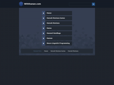withhanan.com snapshot