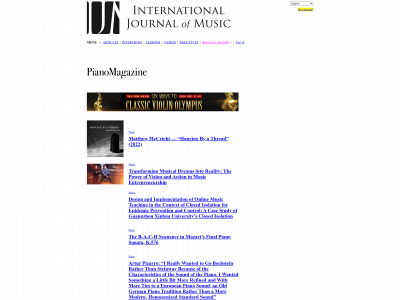 pianomagazine.online snapshot