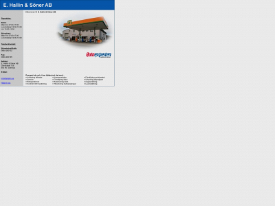 ehallin.se snapshot