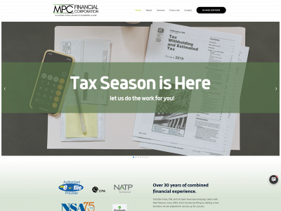 mpcfinancialcorp.com snapshot
