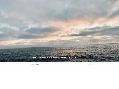 jeffreyfamilyfoundation.org snapshot