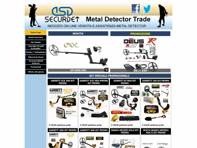 metaldetectortrade.it snapshot