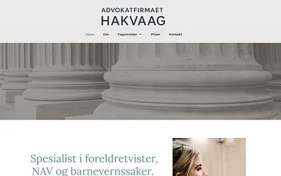 advokathakvaag.no snapshot