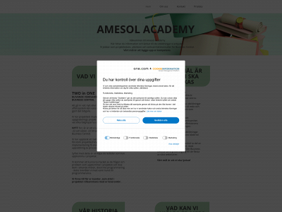 amesolacademy.se snapshot